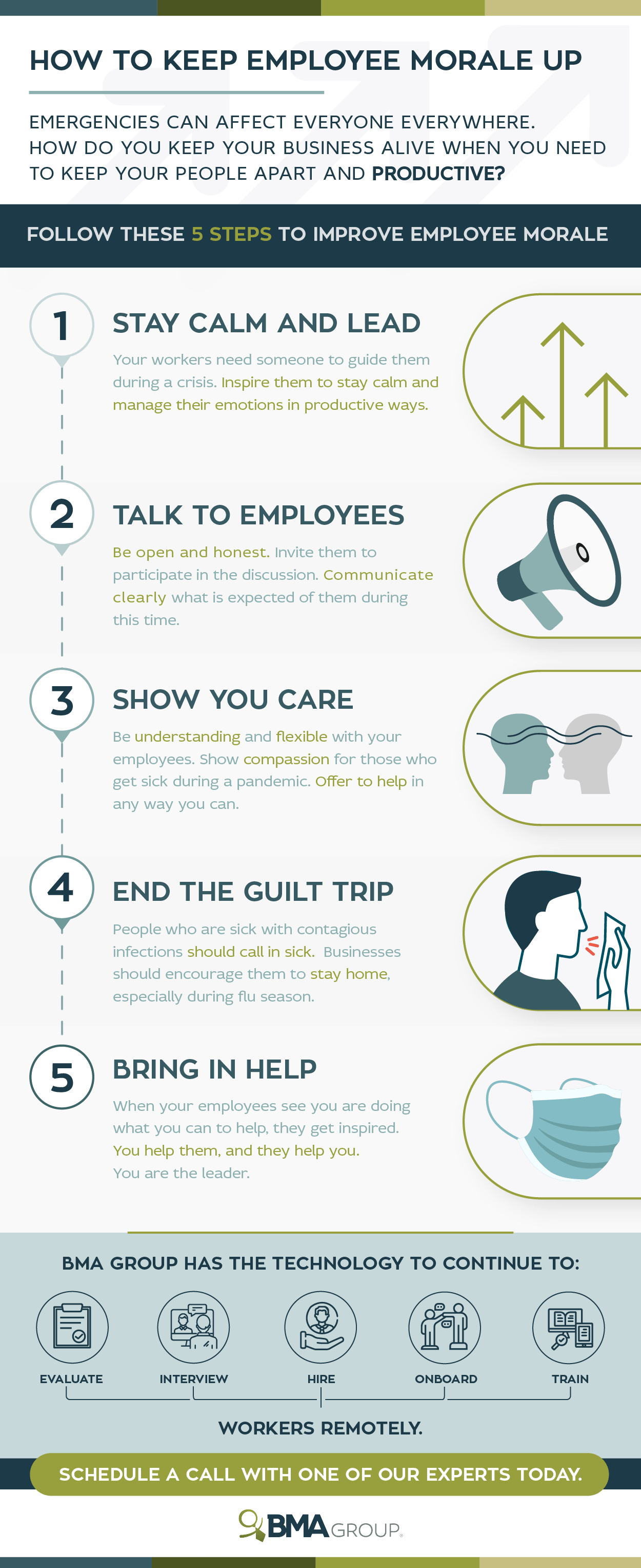 Ways to keep employee morale up